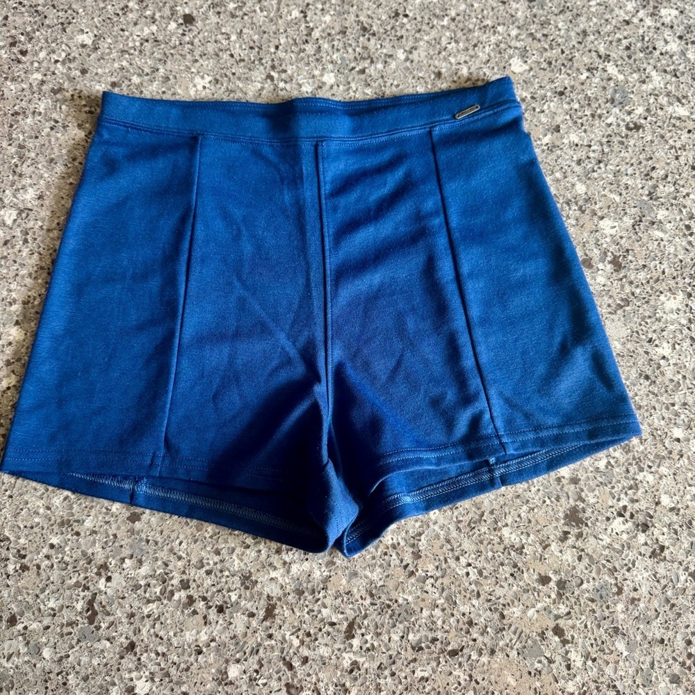Abercrombie & Fitch Pull-On Women's Cotton Blend Shorts - Navy/Medallion…